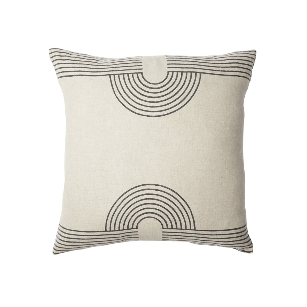 Pair of Block Shop Textiles magnet pillows, inserts included
